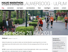 Tablet Screenshot of halvemarathon.nl